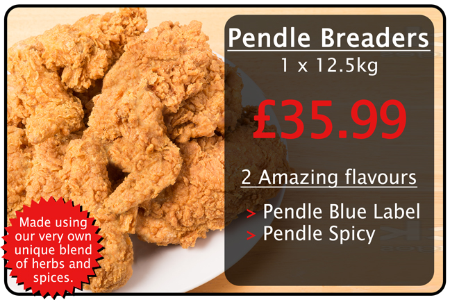 Pendle Frozen Foods: Pendle breaders promotion